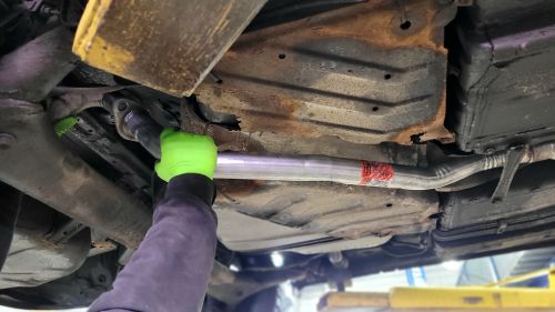Réparation système d'échappement